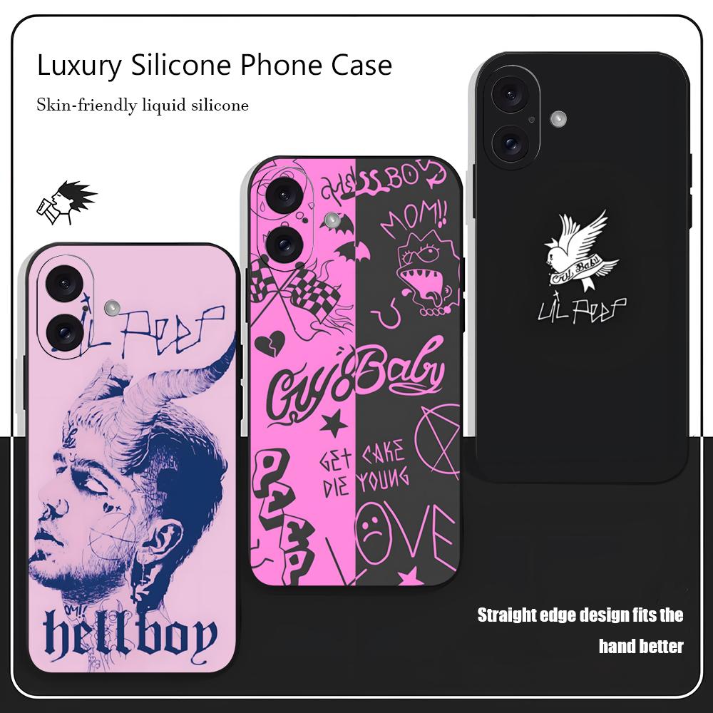 Usb Charger - Etui na telefon L-Lil Peep Famous