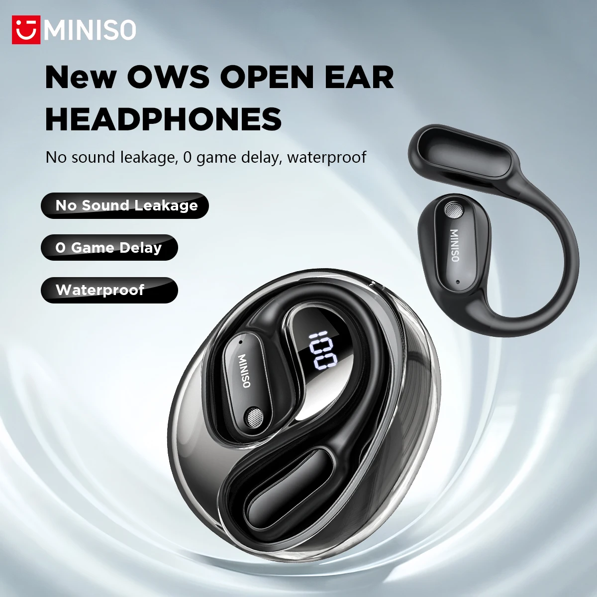 Headphones Wireless - MINISO MS190 – bezprzewodowe słuchawki z