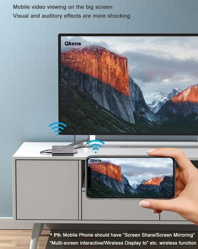 Hdmi Adapter - Bezprzewodowy adapter do wyświetlania obrazu przez