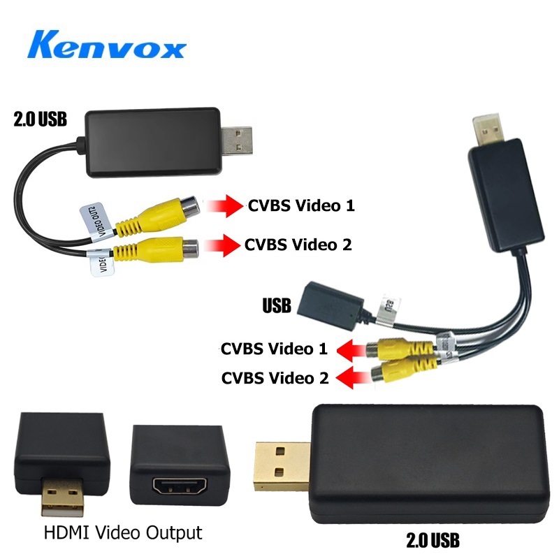 Hdmi Adapter - Kabel Kenvox Android USB do wyjścia
