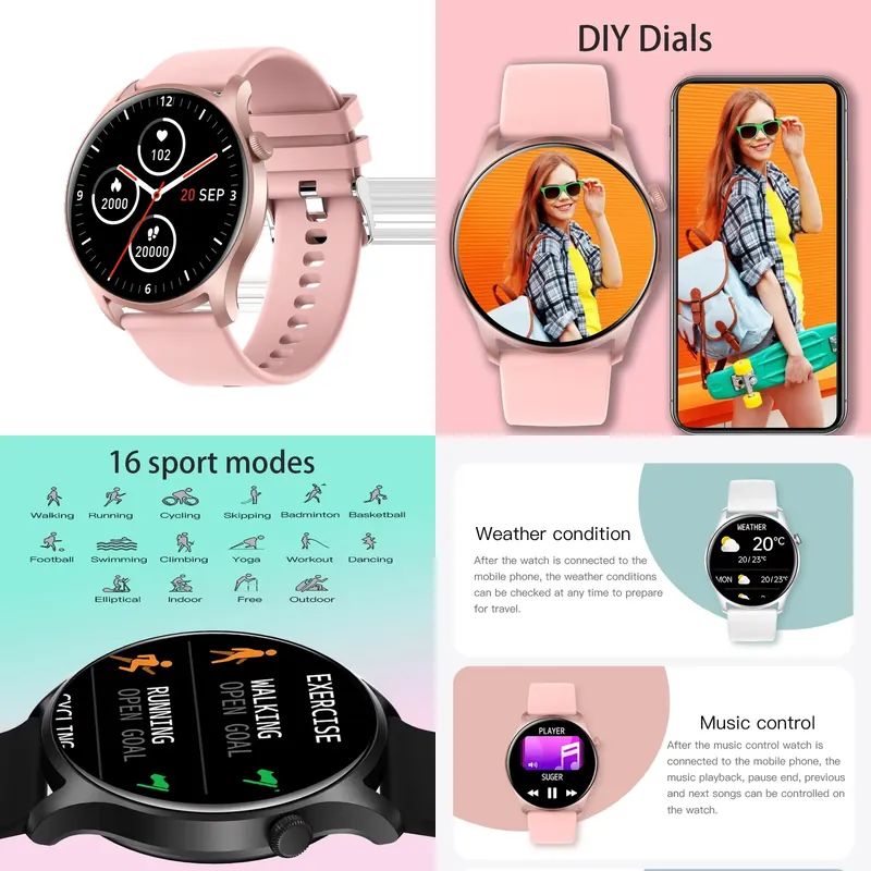 Smart Watch - SENBONO MAX8 Smartwatch Męski Damski z