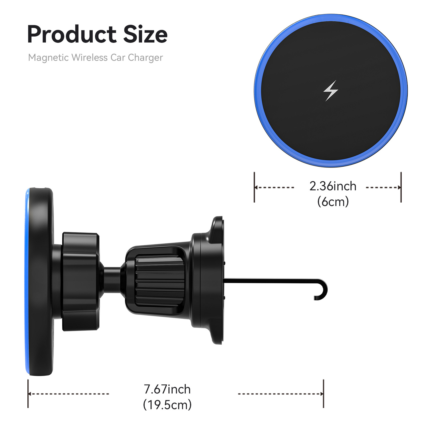 Magnetyczna bezprzewodowa łado – Phone Holder recenzja i cena