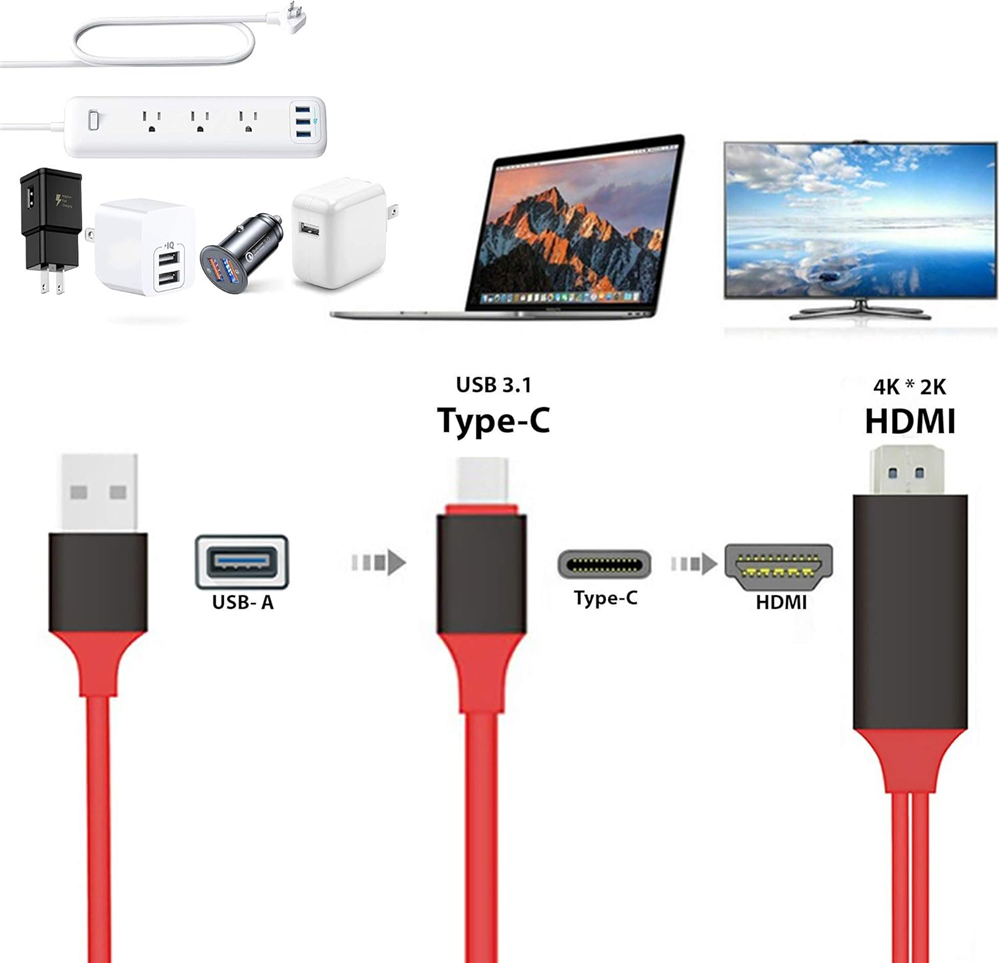 Adapter 2M 4K Type-C na HDMI z – Hdmi Adapter recenzja i cena