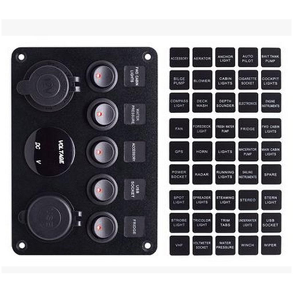 Panel sterowania z 5 przyciska – Usb Charger recenzja i cena