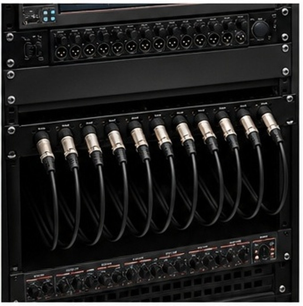 Panel audio z 12 portami, pane – Cable Organizer recenzja i cena